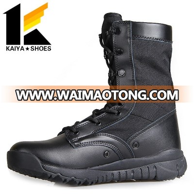 Military Leather Cowboy Boots Tactical