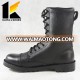 Embossing Leather Black Nepal Army Boots