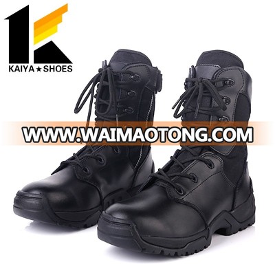 Black military upper new military antibacterial moisture wicking boots