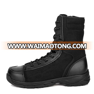 military assault elite force water-proof 8" black tactical boots full grain leather