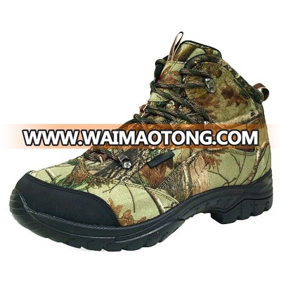 Tactical Style Shoes with High Fabric Waterproof Upper