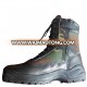 CHINA HOT Canvas Camouflage Tactical Army Military Winter Leather Boots